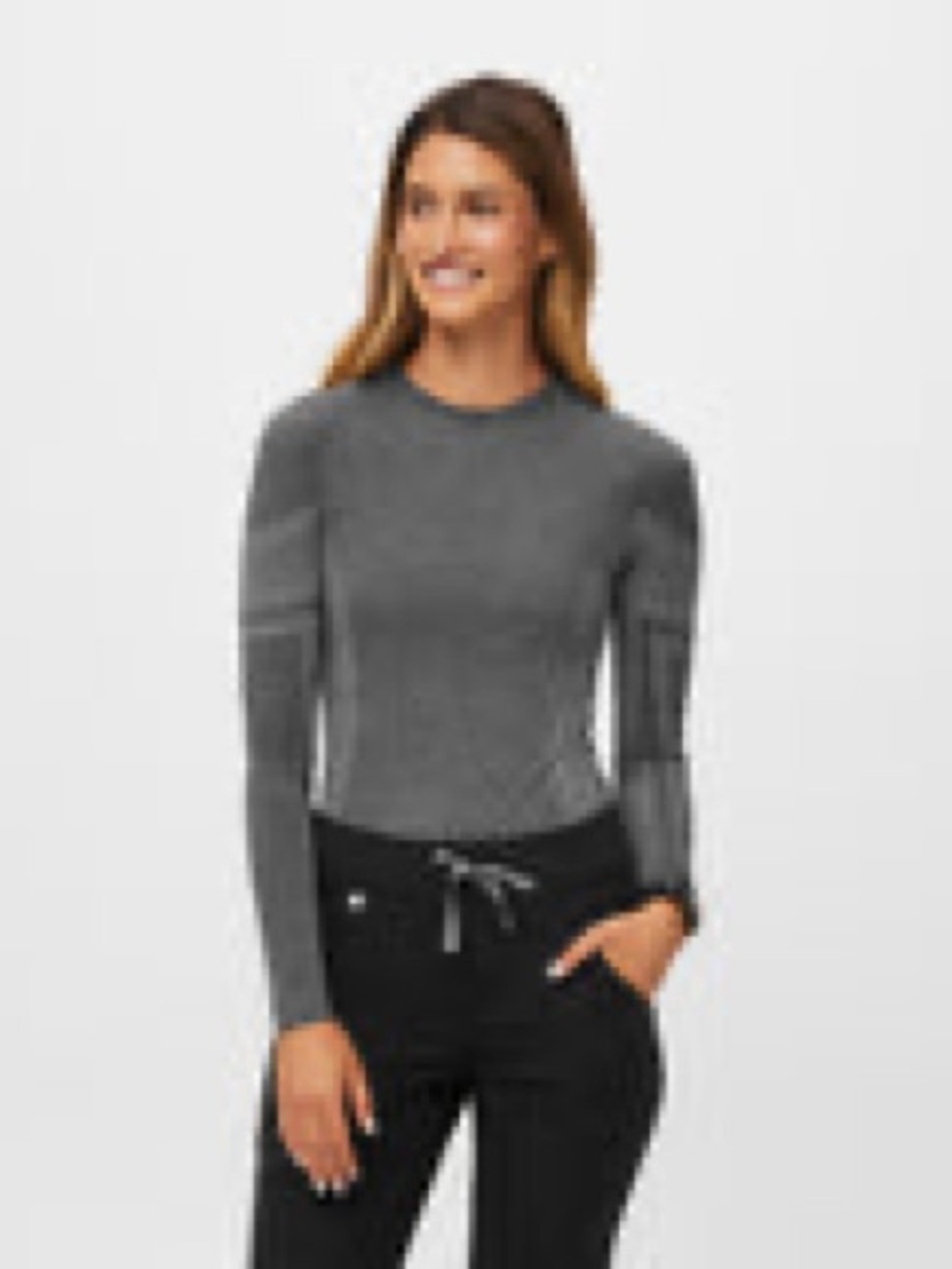 Figs longsleeve under scrub